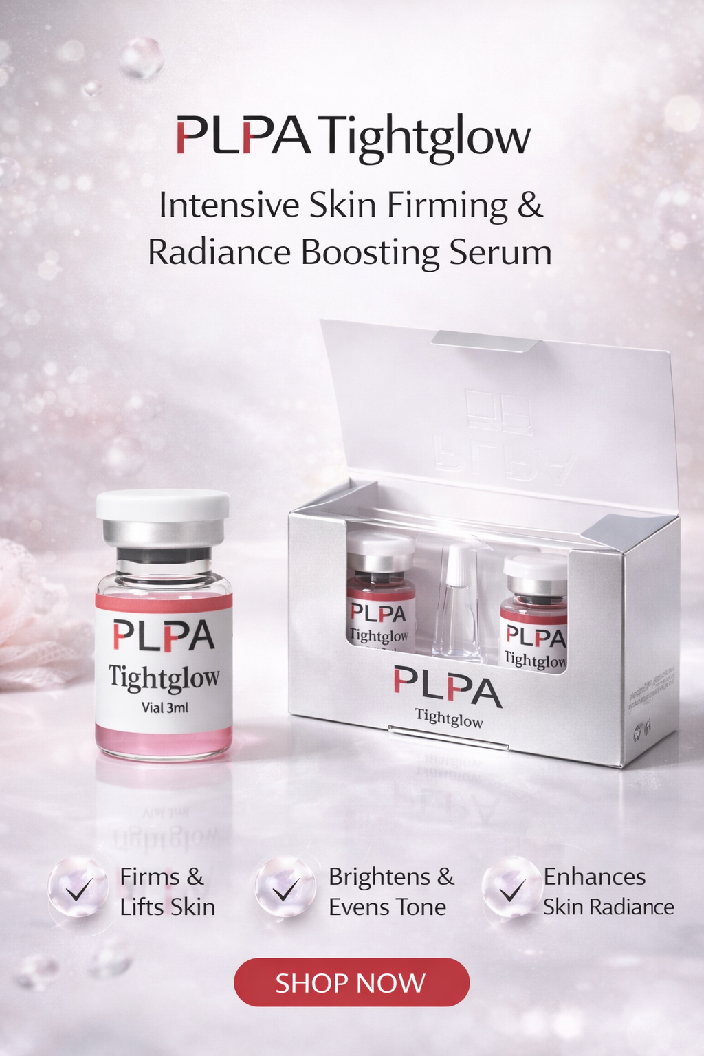 PLPA™ Tightglow Micro-Crystal Water-Glow Kit (3ml × 2)